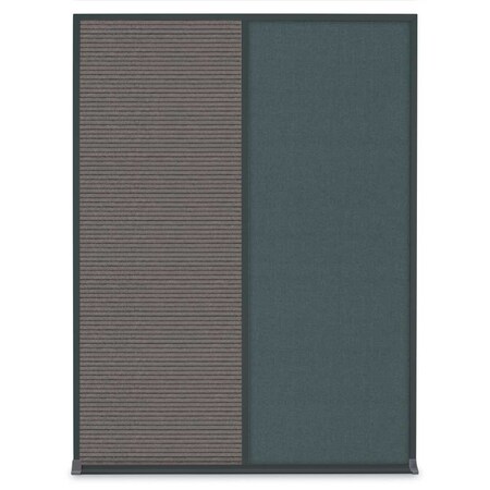 United Visual Products Single Door Radius Plus Corkboard, 18"X UV8000PLUS-GOLD-COBACC